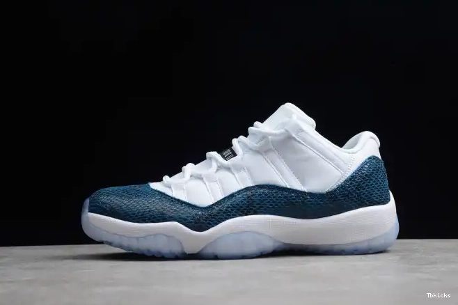 Reps TBK Navy 11 Air CD6846-102 Snakeskin Jordan Low Blue 0419